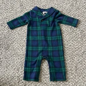 NWT Janie and Jack Plaid Romper